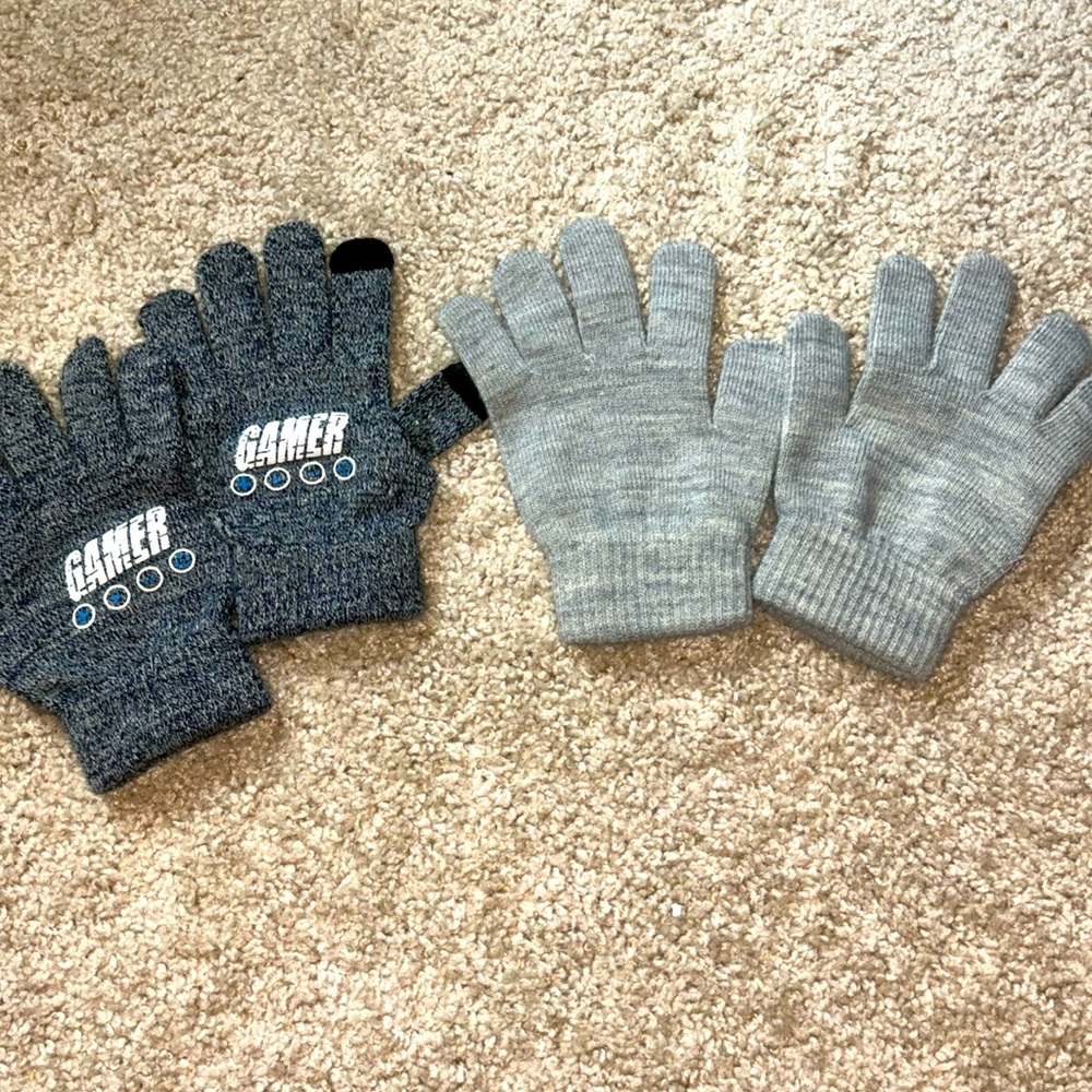 Toddler boys hand gloves